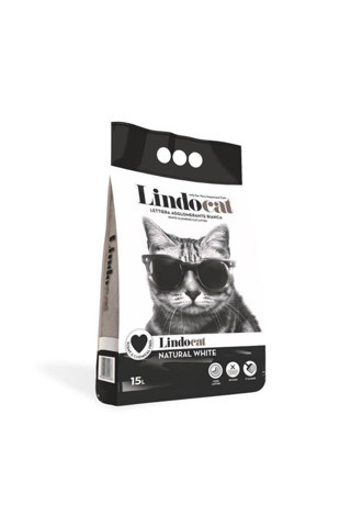 Lindo Cat Lindocat Natural Kokusuz Kalın Taneli Topaklanan Bentonit Kedi Kumu 10 Lt