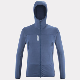 Millet FUSION GRID H Erkek Kapşonlu Polar Ceket Tam Fermuarlı  MIV9024 MIV.N0395