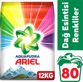 Ariel Dağ Esintisi Renkliler İçin Toz Deterjan 12 kg