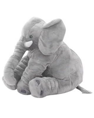 Selay Toys Oturan Fil Gri 40 cm 1587