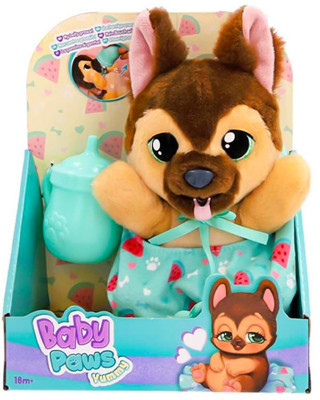 Giochi Preziosi Baby Paws Yummy German Shepherd Çantalı Pelüş Köpek
