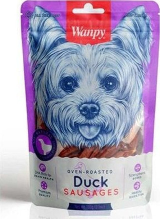Wanpy Ördek Etli Sosis Köpek Ödül Maması 100 Gr