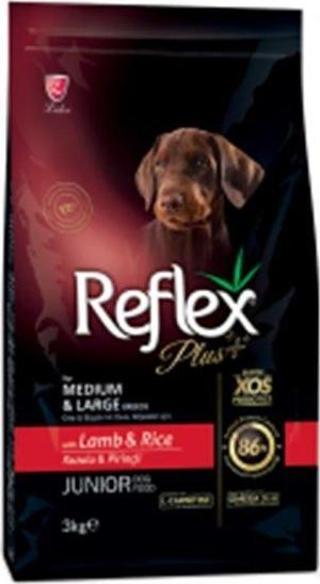 Reflex Plus Kuzulu Orta ve Büyük Irk Yavru Köpek Maması 3 Kg - KONG