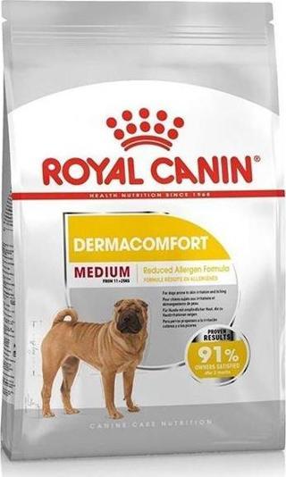 Royal Canin Adult Medium Dermacomfort Yetişkin Köpek Maması 12 Kg - KONG