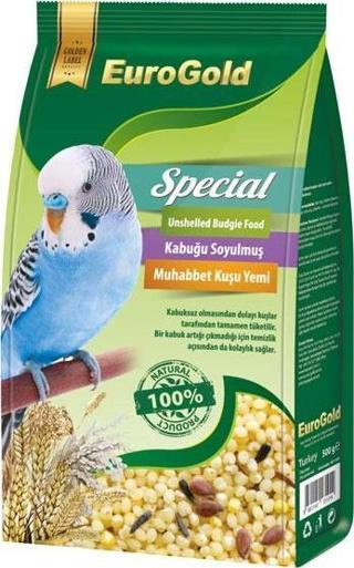 EuroGold Special Kabuksuz Muhabbet Kuşu Yemi 500gr