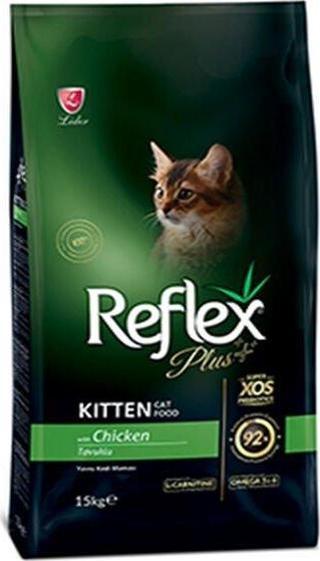 Reflex Plus Tavuklu Yavru Kedi Maması 15 Kg - KONG