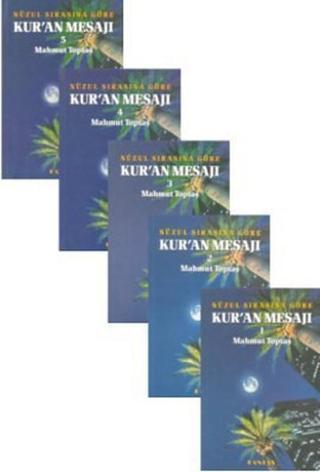 Kur'an Mesajı - 5 Cilt Takım - Mahmut Toptaş - Cantaş Yayınları