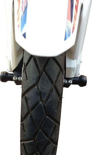 GP Kompozit Honda Africa Twin CRF1000L / CRF1100L L1/L2/L4 2016-2023 Uyumlu Aks Koruma Takoz Seti Siyah