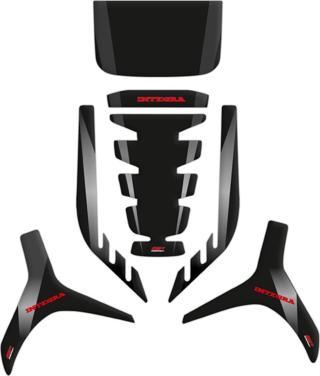 GP Kompozit Honda NC 750 D Integra 2014-2020 Uyumlu Tank Pad Siyah-Gri