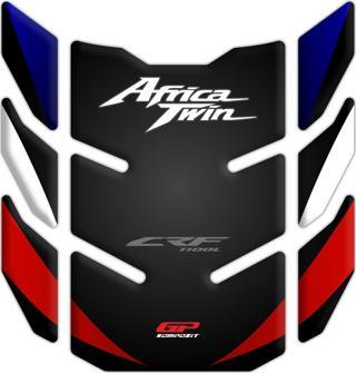 GP Kompozit Honda Africa Twin CRF1100L L1 2020-2023 Uyumlu Tank Pad Seti Beyaz