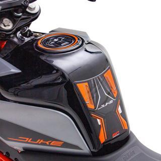 GP Kompozit KTM Duke 390 2017-2023 Uyumlu Tank Pad Turuncu