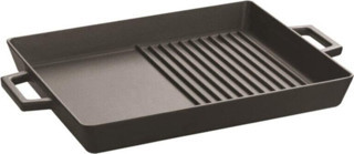 Lava Metal Kulplu Izgara Tavası - 26X32 Cm