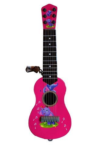Satış Diyarı 6 Telli Oyuncak Çocuk Gitarı Ispanyol Gitar Müzik Arkadaşım Fil