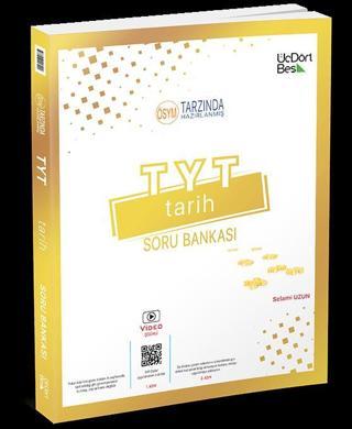 Üçdörtbeş Yayınları Tyt Tarih Soru Bankası - Üç Dört Beş Yayınları