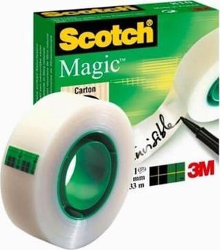 Scotch Magic Görünmez Mat Bant 19 x 33 mm