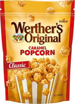 Werther's Original Caramel Popcorn Classic - Krema ve Karamel Kaplamalı Patlamış Mısır 140gr