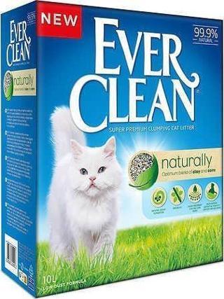 Ever Clean Naturally Doğal Parfümsüz Topaklanan Kedi Kumu 10 lt