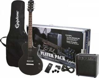 Epiphone Les Paul Player Pack Special II Elektro Gitar Seti (Ebony)