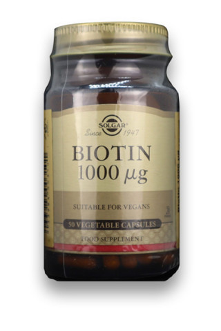Biotin 1000 Mcg 50 Bitkisel Kapsül