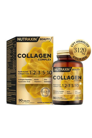 Collagen Beauty Complex 90 Tbl - Hidrolize Tip 1, 2, 3, 5, 10, Biotin, Zinc, Bakır, Hya,