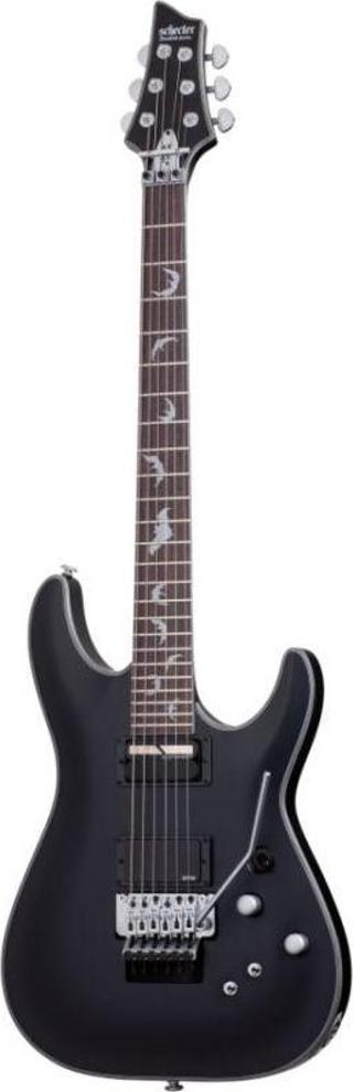 Schecter Damien Platinum 6 FR Elektro Gitar (Satin Black)