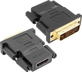 POWERMASTER HDMI DİŞİ - DVI ERKEK 24+5 PİN GOLD ÇEVİRİCİ JACK