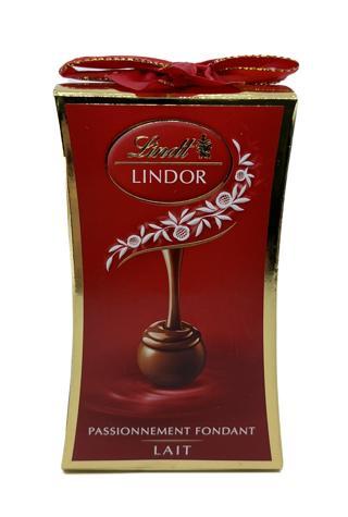 Lindt LINDOR Passionnement Fondan Lait - Kakao Kreması Dolgulu Sütlü Çikolata 75 g