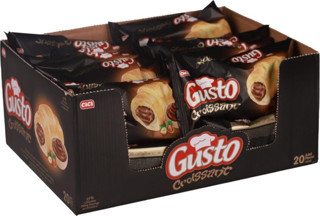 Cici Gusto Kruvasan Çikolatalı 40 gr. 20 Adet (1 Paket)