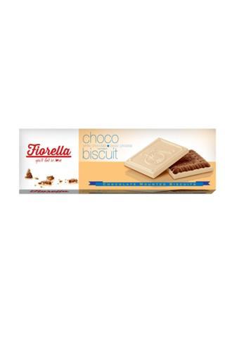 Elvan Fiorella Chocobiscuit Beyaz Çikolatalı Kakaolu Bisküvi 102 gr. 6 Adet (1 Kutu)
