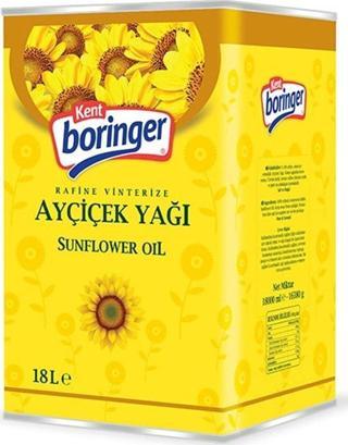 Kent Boringer Kb Ayçiçek Yağı 18 lt