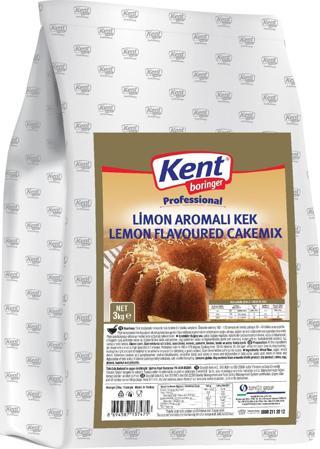 Kent Boringer Limon Aromalı Kek 3 Kg