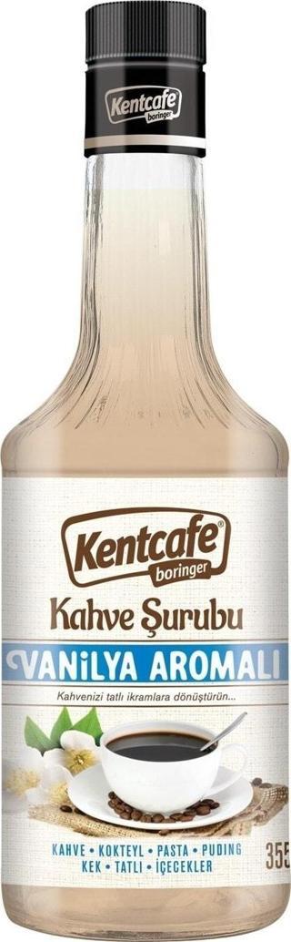 Kentcafe Boringer Vanilyalı Kahve Şurubu 355 Ml