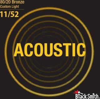 BlackSmith BR-1152 Custom Light Akustik Gitar Teli