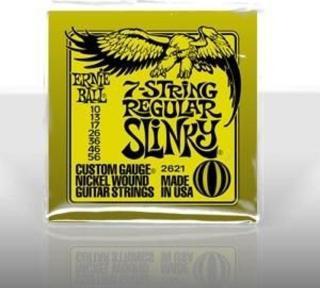 Ernie Ball P02621 Regular Slinky Nickel 10-56 (7 Telli) Elektro Gitar Teli