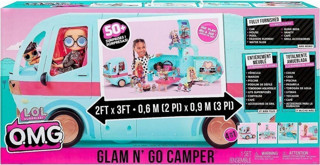 Giochi Presiozi Civciv Oyuncak L.O.L. Surprise Omg Glam N' Go Camper Moda Karavan 4 In 1