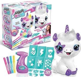 Airbrush Plush Peluş Unicorn