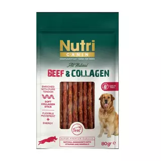 Nutri Canin Beef Collagen Biftekli Köpek Ödülü 80 Gr