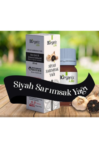 Biorganix Life Siyah Sarımsak Yağı