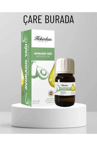 Hekimhan Bitkisel Avakado Yağı 20 ml