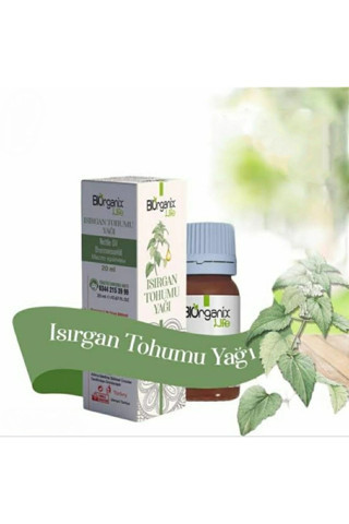 Organik Bahçem Bıorganıx Life Isırgan Tohumu Yağı 20ml