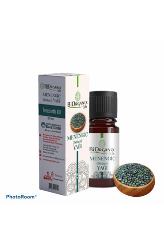 Biorganix Life Menengiç Bıttım Yağı 20 Ml Terebinth Oil