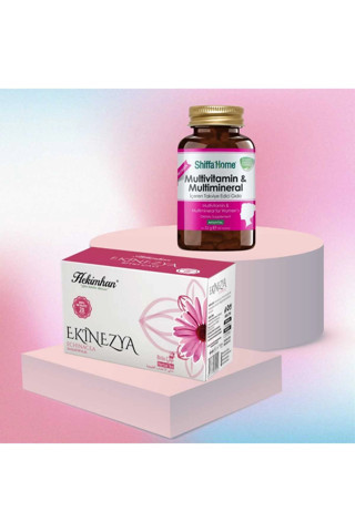 Çare Burada Multivitamin & Multimineral 30 tablet + Ekinezya Çayı 20'li
