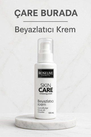 Çare Burada Roselive - Beyazlatıcı Krem 100 Ml (Genital & Koltukaltı & Dirsek)