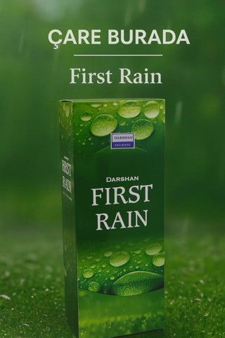 Çare Burada Darshan Incense - First Rain 20'li Çubuk Tütsü