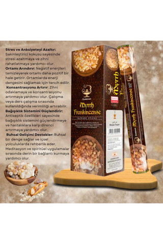 Çare Burada Myrrh Frankincense Akgünlük Tütsüsü 20 Çubuk