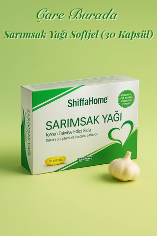 Çare Burada Sarımsak Yağı Softjel (30 Kapsül)
