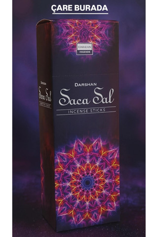 Çare Burada Darshan Incense - Saca Sal 20'li Çubuk Tütsü