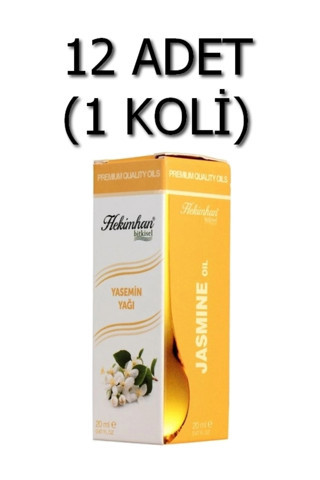 Hekimhan Bitkisel Yasemin Yağı 20 Ml 12 Adet (1 Koli)