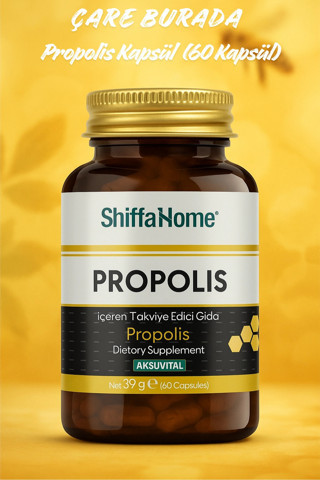 Çare Burada Propolis Kapsül (60 Kapsül)
