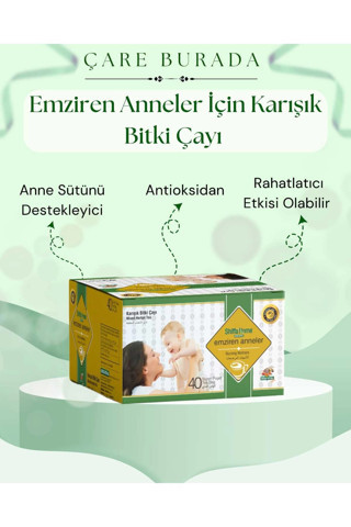Shiffa Home Emziren Anneler İçin Karışık Bitki Çayı 40 Poşet